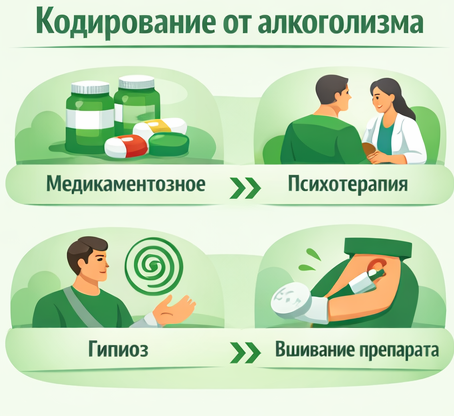 кодирование от алкоголизма в Таганроге Санати